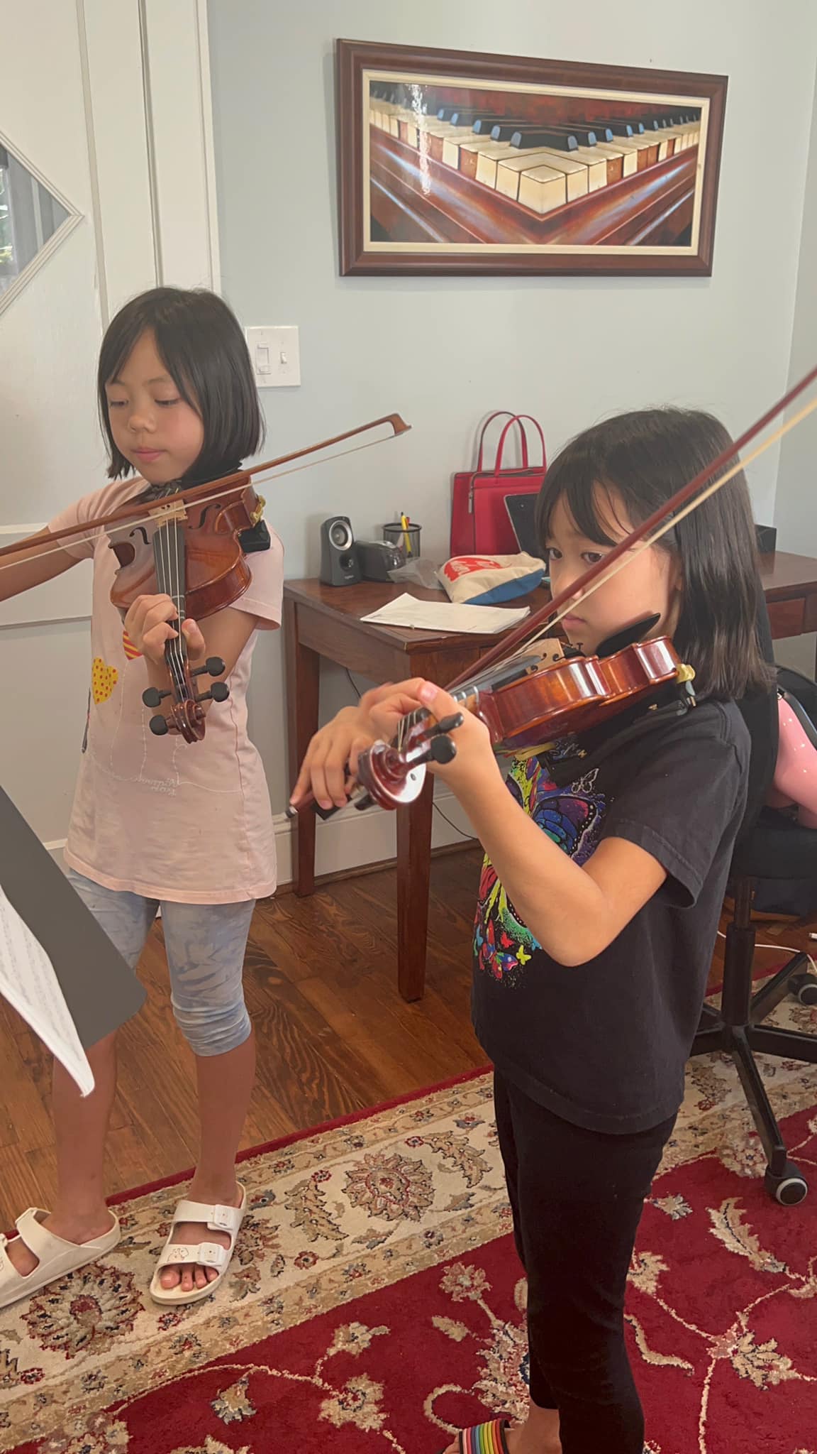 violin lesson